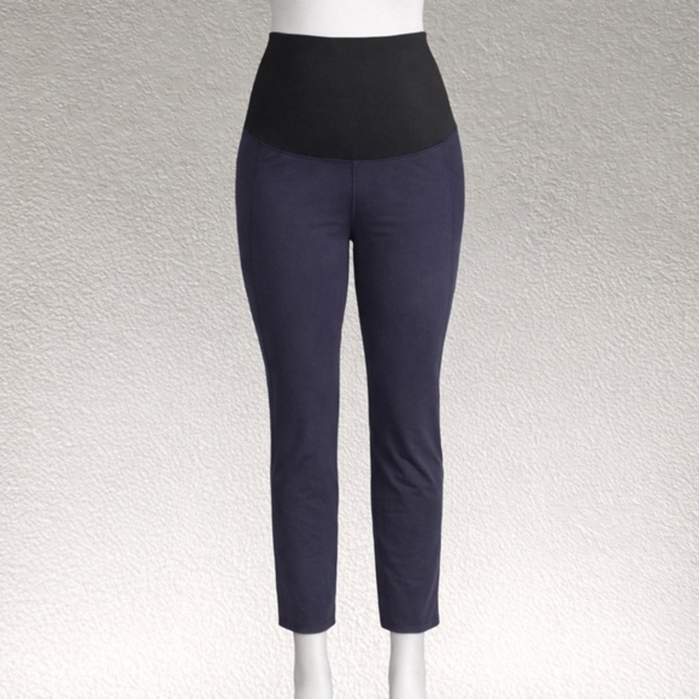 Isabel Maternity by Ingrid & Isabel Navy Skinny Over-the-Bump Pants